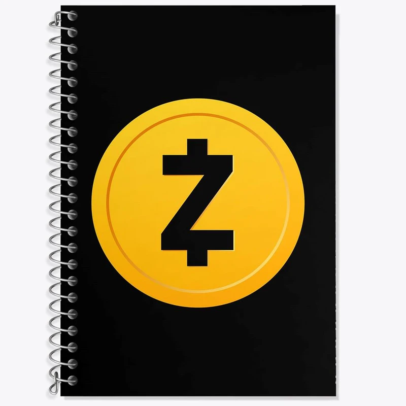 دفتر لغت 50 برگ خندالو مدل ارز دیجیتال زی کش کد 10908