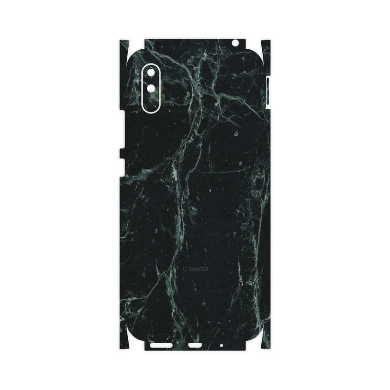 برچسب پوششی ماهوت مدل Graphite-Green-Marble-FullSkin مناسب برای گوشی موبایل شیائومی Redmi 9A