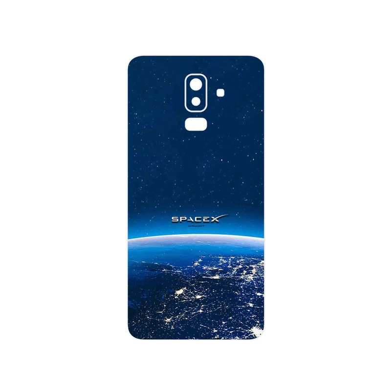 برچسب پوششی ماهوت مدل Space X مناسب برای گوشی موبایل سامسونگ Galaxy J8