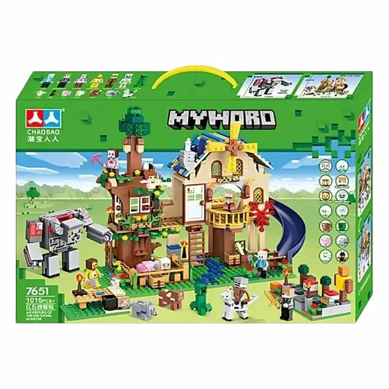 ساختنی مدل ماینکرافت طرح آسیاب ویلیج کد 7651