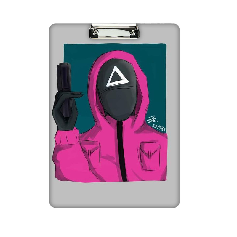 تخته شاسی مدل Squid game کد 2276 سایز A4