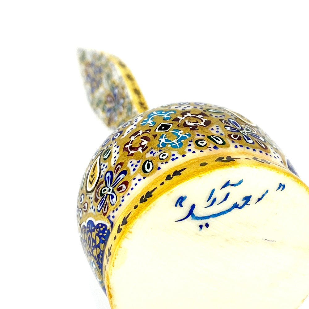  سرمه دان استخوانی سعید آرا طرح تذهیب مدل بچکول کد 37