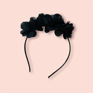 تل مو دخترانه مدل چهار گل