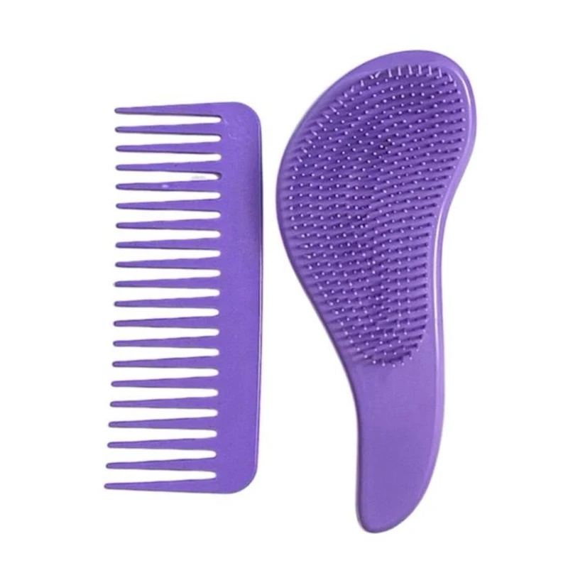 برس مو‌ مدل گره باز کن به همراه شانه مو‌