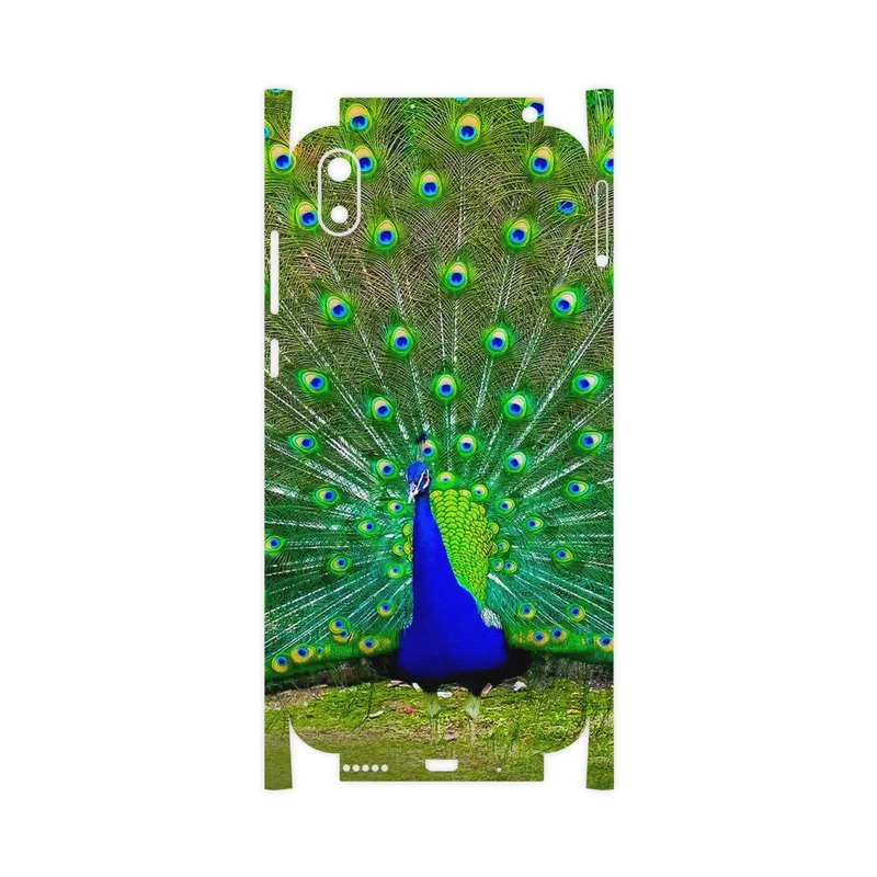 برچسب پوششی ماهوت مدل Peacock-FullSkin مناسب برای گوشی موبایل هوآوی Y5 2019