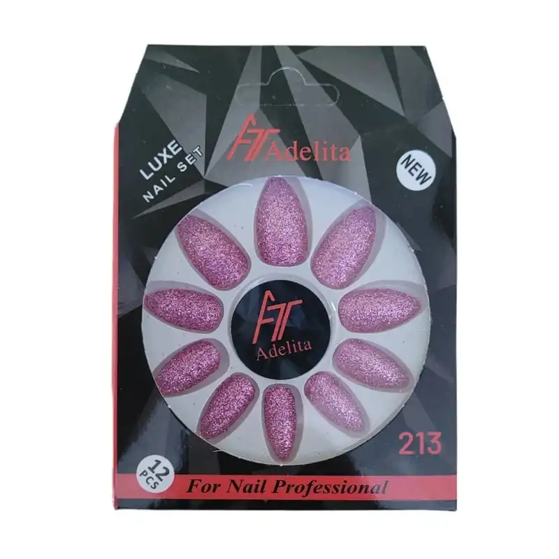 ناخن مصنوعی آدلیتا مدل T-213 بسته 12 عددی