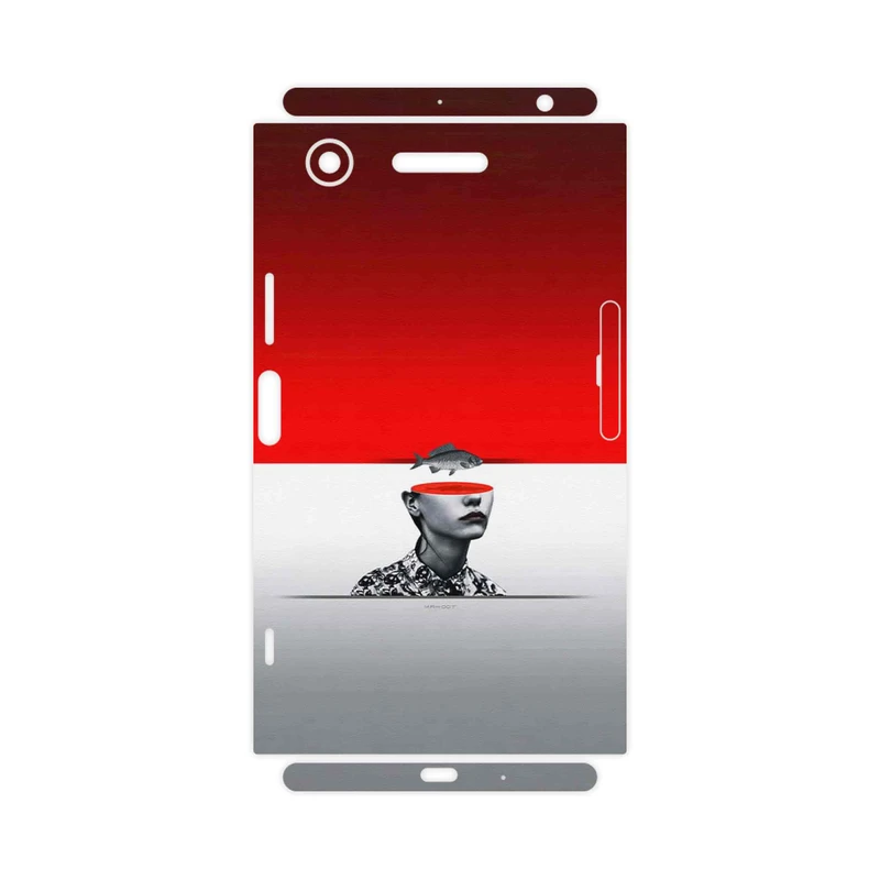 برچسب پوششی ماهوت مدل Collage of surreal Portrait of Women 1-FullSkin مناسب برای گوشی موبایل سونی Xperia XZ1