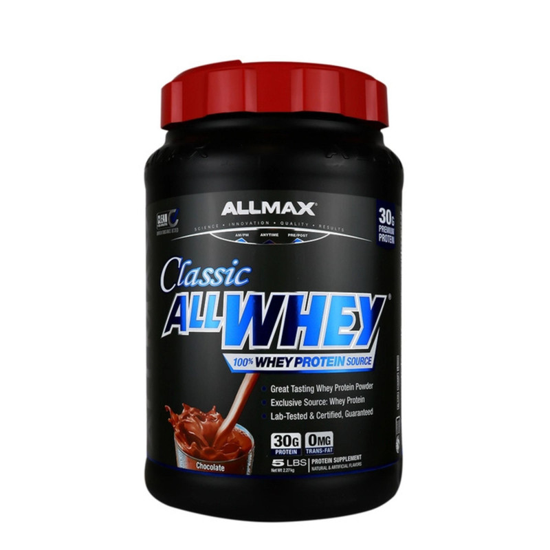 پودر پروتئین وی کلاسیک با طعم شکلاتی آل مکس  - ۲۲۷۰ گرم