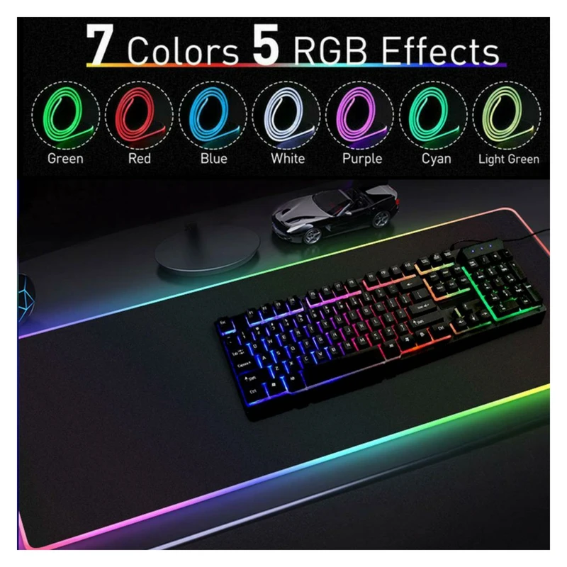 ماوس پد مخصوص بازی سنس مدل RGB 80×30 عکس شماره 18