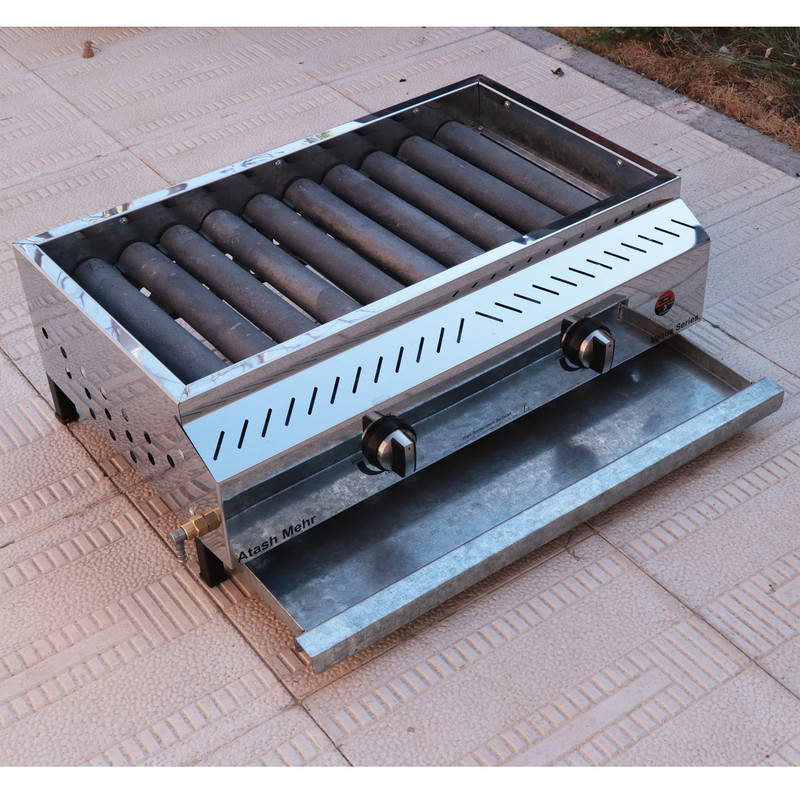 کباب پز گازی آتش‌ مهر مدل steel70