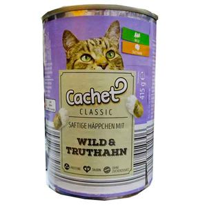 نقد و بررسی کنسرو گربه کچت مدل Wild and Truthahn وزن 415 گرم توسط خریداران