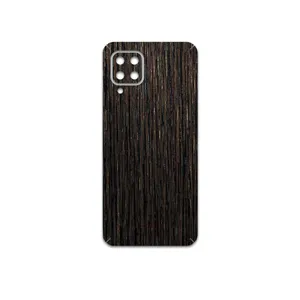 MAHOOT Dark-Gold-Stripes-Wood Cover Sticker for Samsung Galaxy F22