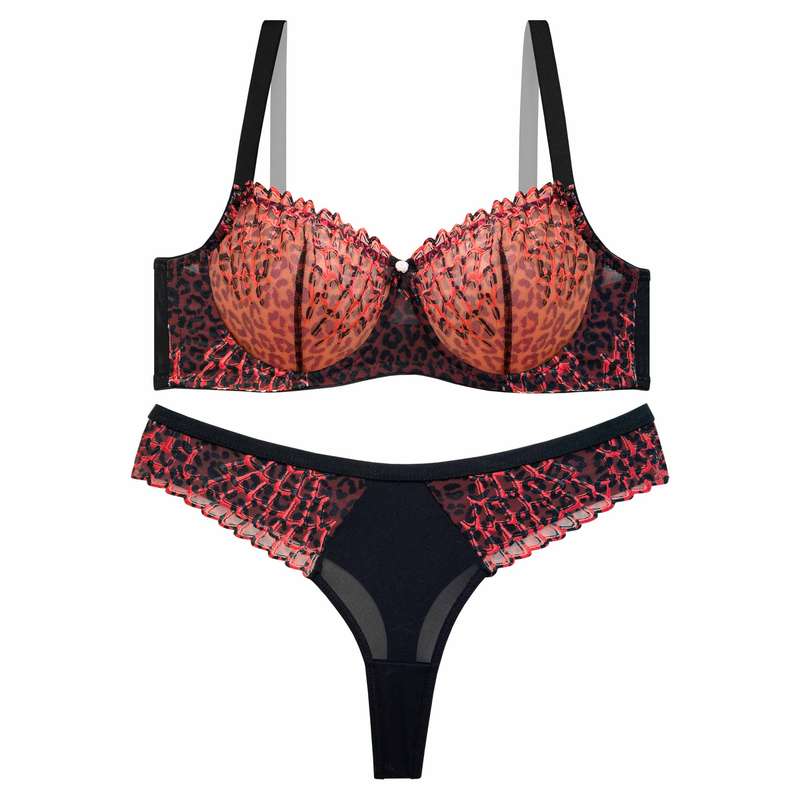 ست شورت و سوتین زنانه نوشه پوش کد 84007 رنگ مشکی