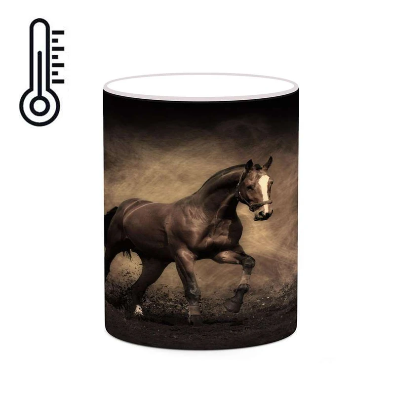 ماگ حرارتی کاکتی مدل اسب کد mgh24327