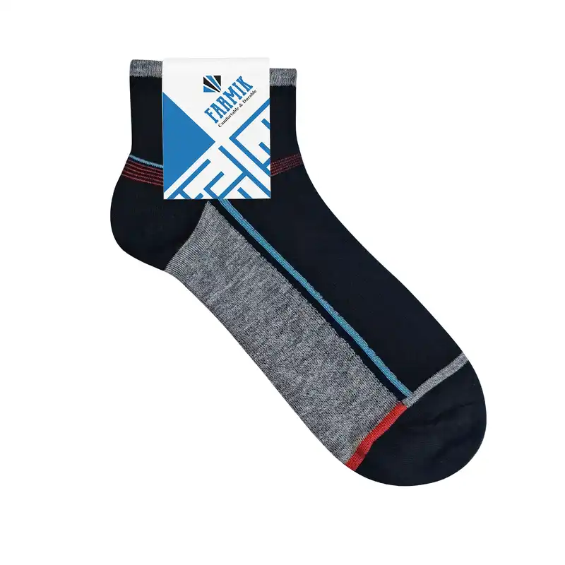 جوراب ورزشی مردانه مدل FW-03-3bss مجموعه 3 عددی
