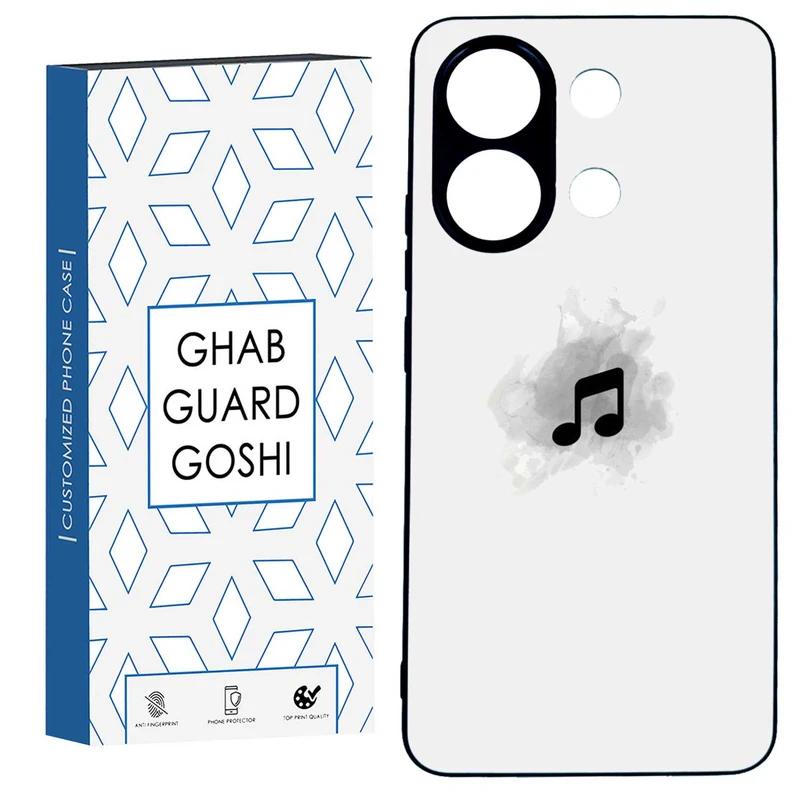 کاور قاب گارد گوشی طرح موزیک کد TPU-267 مناسب برای گوشی موبایل شیائومی  REDMI NOTE 13 4G