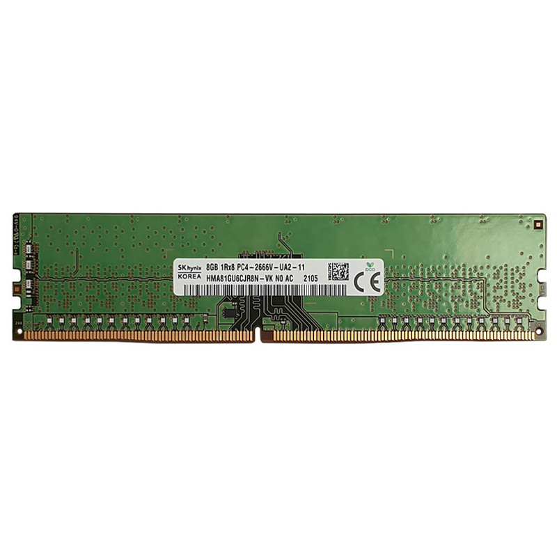 رم دسکتاپ DDR4 تک کاناله 2666 مگاهرتز CL19 اس کی هاینیکس مدل HMA81GU6CJR8N-VK ظرفیت 8 گیگابایت