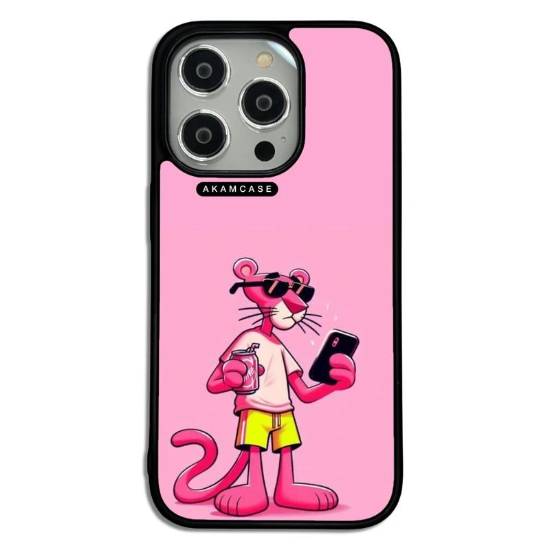 کاور آکام مدل AMC-WA14PRO-PINK PANTHER8 مناسب برای گوشی موبایل اپل iPhone 14 Pro