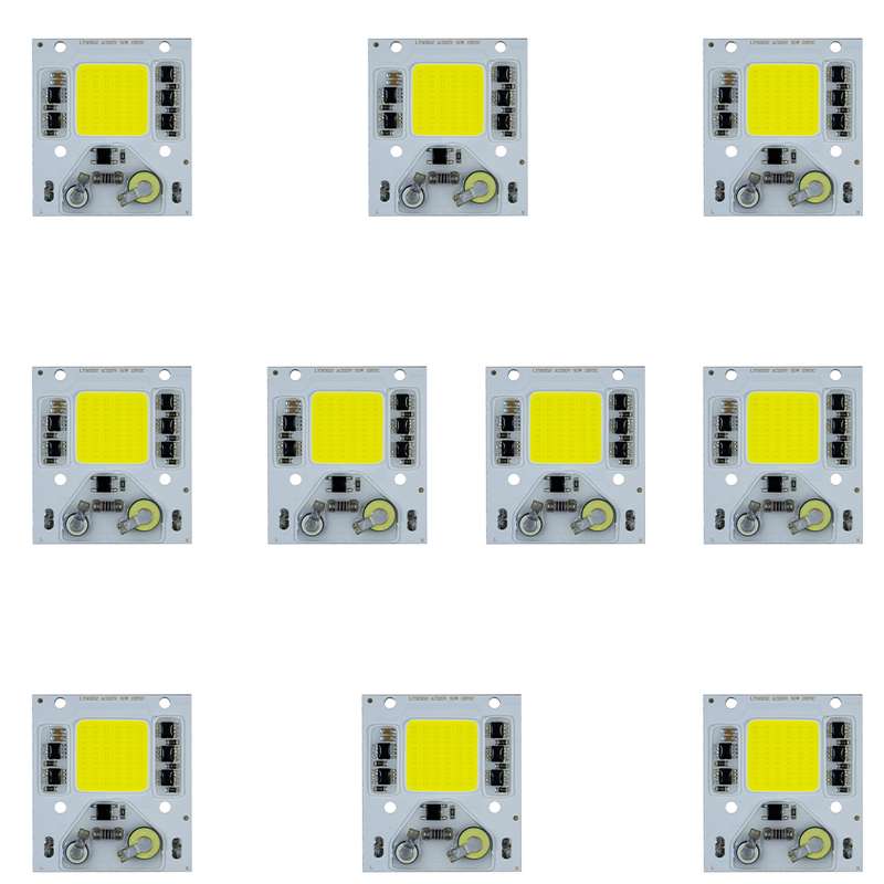 چیپ پرژکتور ال ای دی 50 وات مدل 2B72C بسته ده عددی