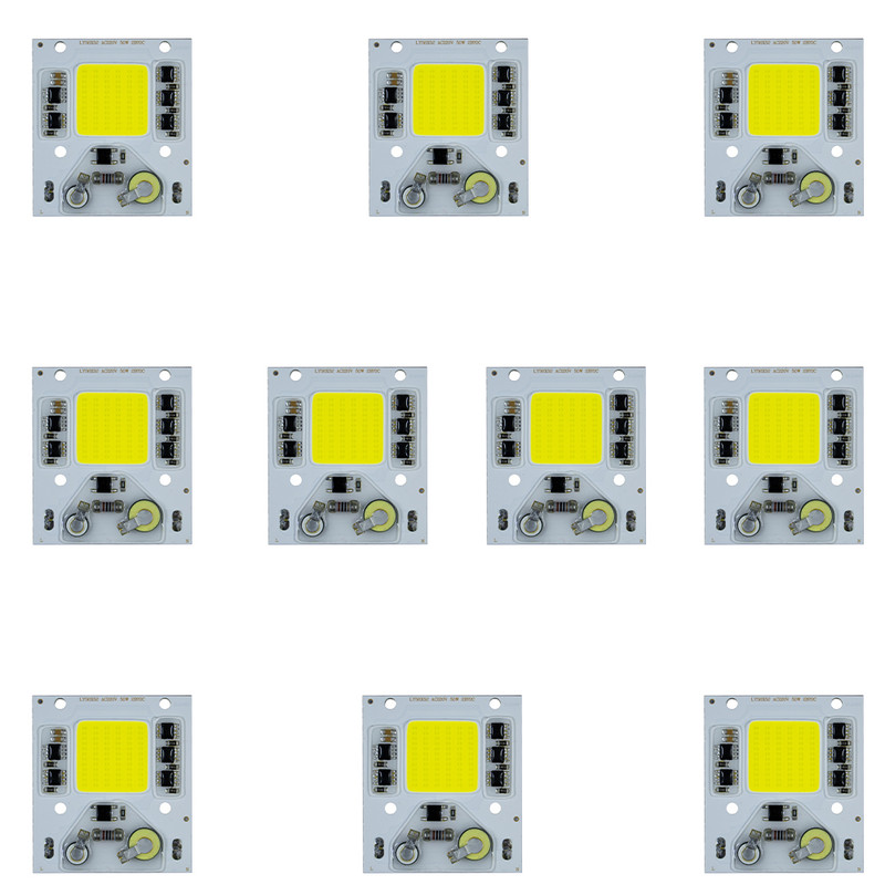 چیپ پرژکتور ال ای دی 50 وات مدل 2B72C بسته ده عددی
