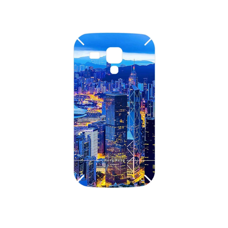 برچسب پوششی ماهوت مدل Hong Kong City مناسب برای گوشی موبایل سامسونگ Galaxy S Duos GT S7562