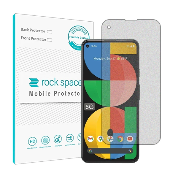 محافظ صفحه نمایش مات راک اسپیس مدل HyMTT مناسب برای گوشی موبایل گوگل Pixel 5a 5G