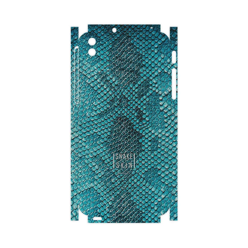 برچسب پوششی ماهوت مدل Blue Snake Skin-FullSkin مناسب برای گوشی موبایل اچ تی سی Desire 816