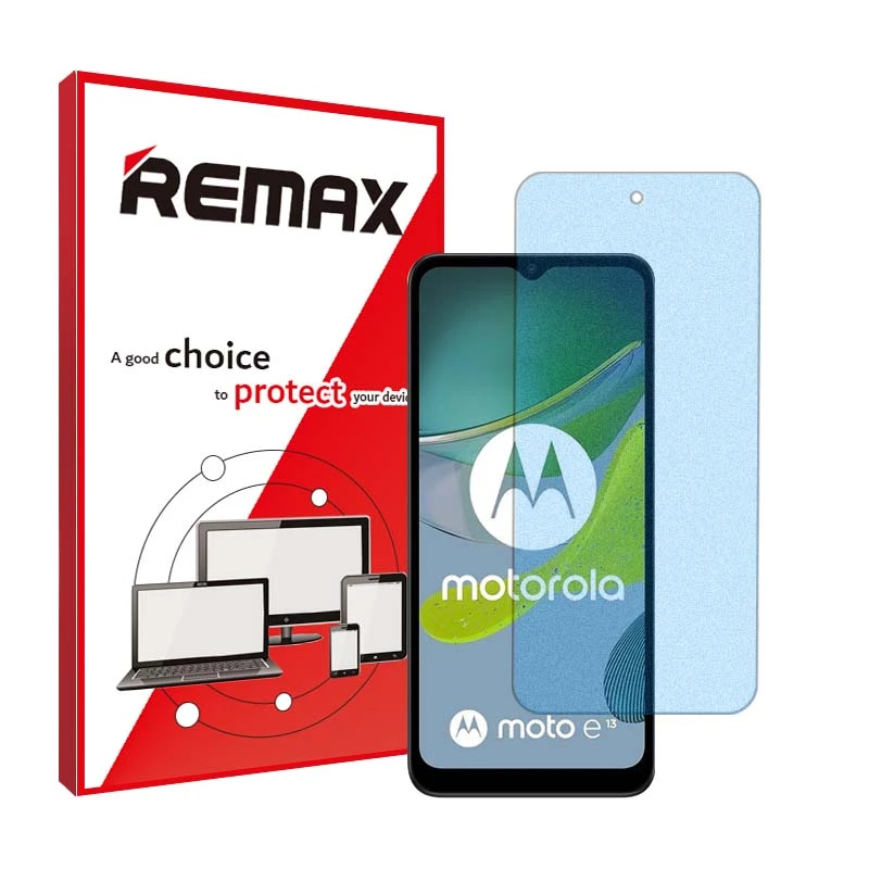 محافظ صفحه نمایش مات ضد اشعه آبی ریمکس مدل HyMBLU مناسب برای گوشی موبایل موتورولا Moto E13
