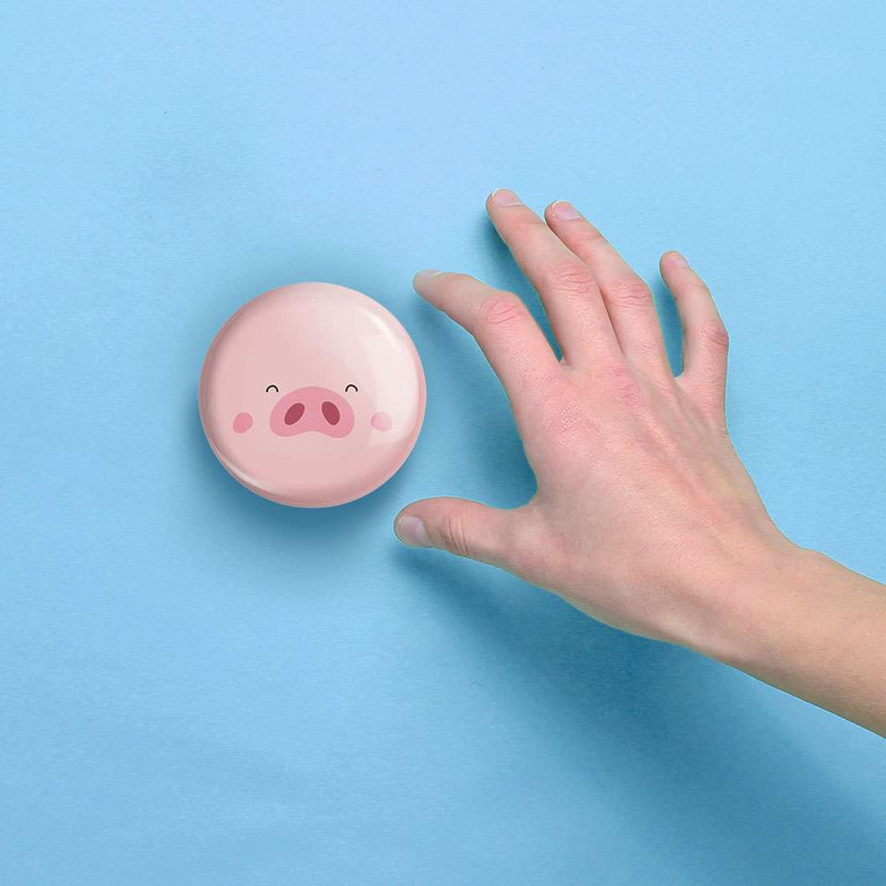 آینه جیبی خندالو طرح خوک  کد 5150