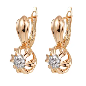 گوشواره زنانه ژوپینگ مدل گل کد AAC928