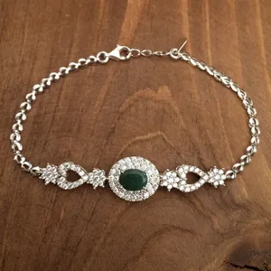 دستبند نقره زنانه کد 3048