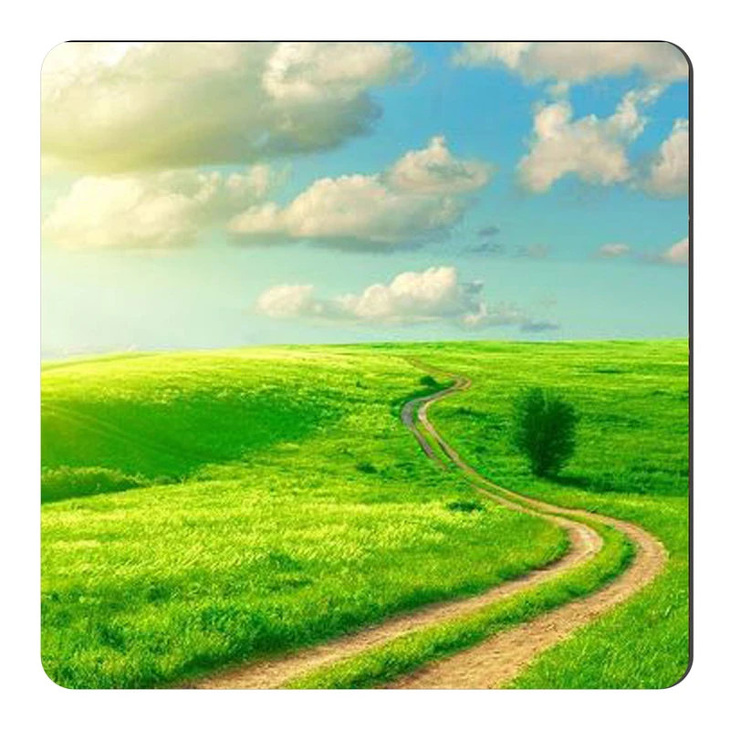 	 مگنت طرح دشت سبز و تک درخت کد NIM2189