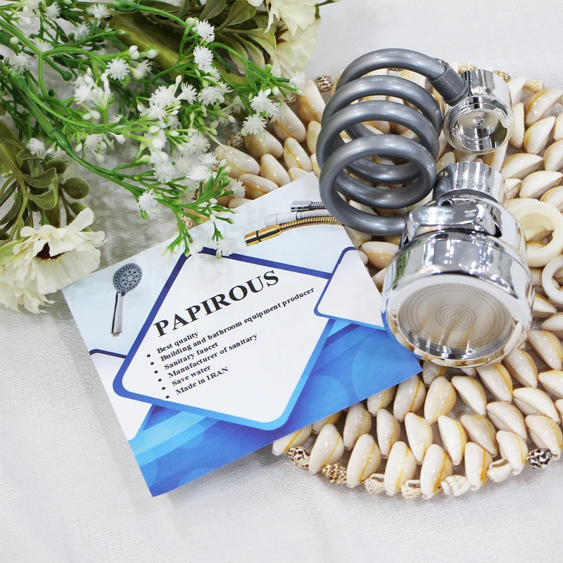 عکس شماره 3 : سری شیرآلات پاپیروس مدل فنری چند حالته آنتیک