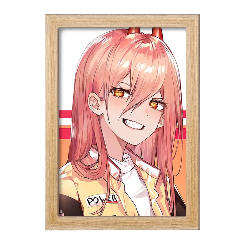 تابلو خندالو مدل پاور انیمه مرد اره ای Chainsaw Man  کد 17986