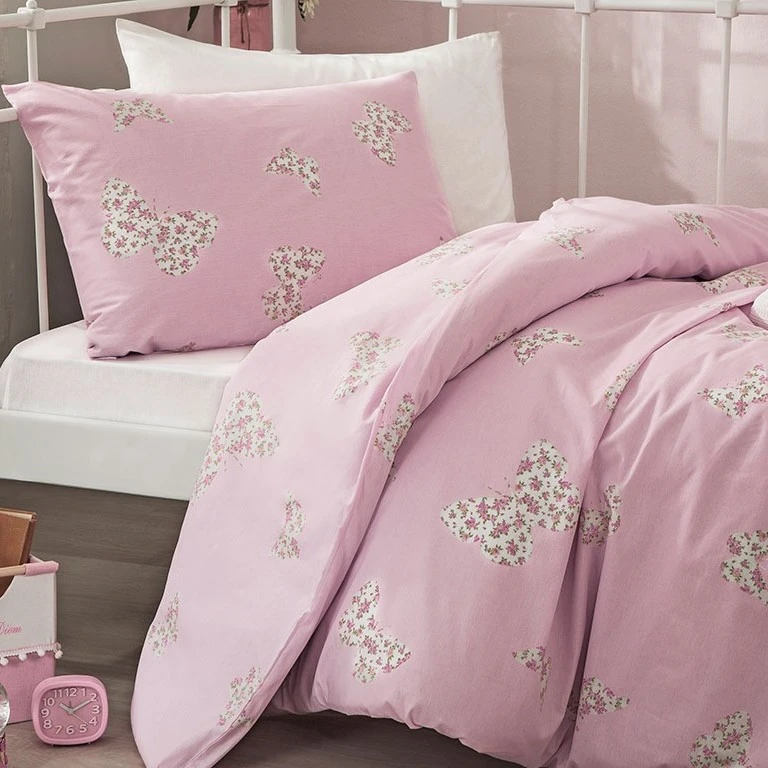 سرویس ملحفه انگلیش هوم مدل Flying Flowers یک نفره 2 تکه