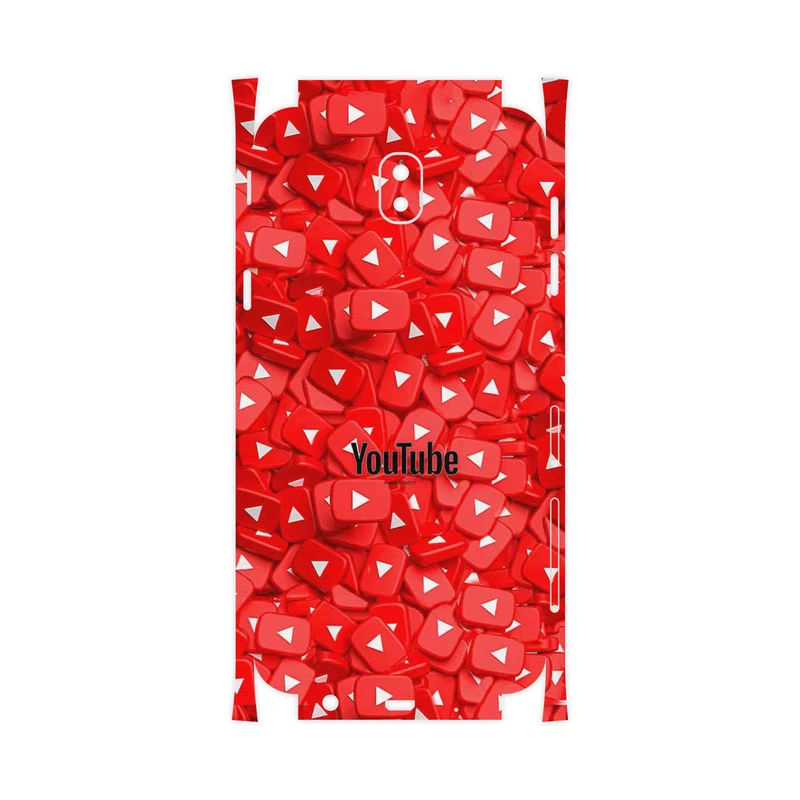 برچسب پوششی ماهوت مدل Youtube-FullSkin مناسب برای گوشی موبایل سامسونگ Galaxy J5 Pro