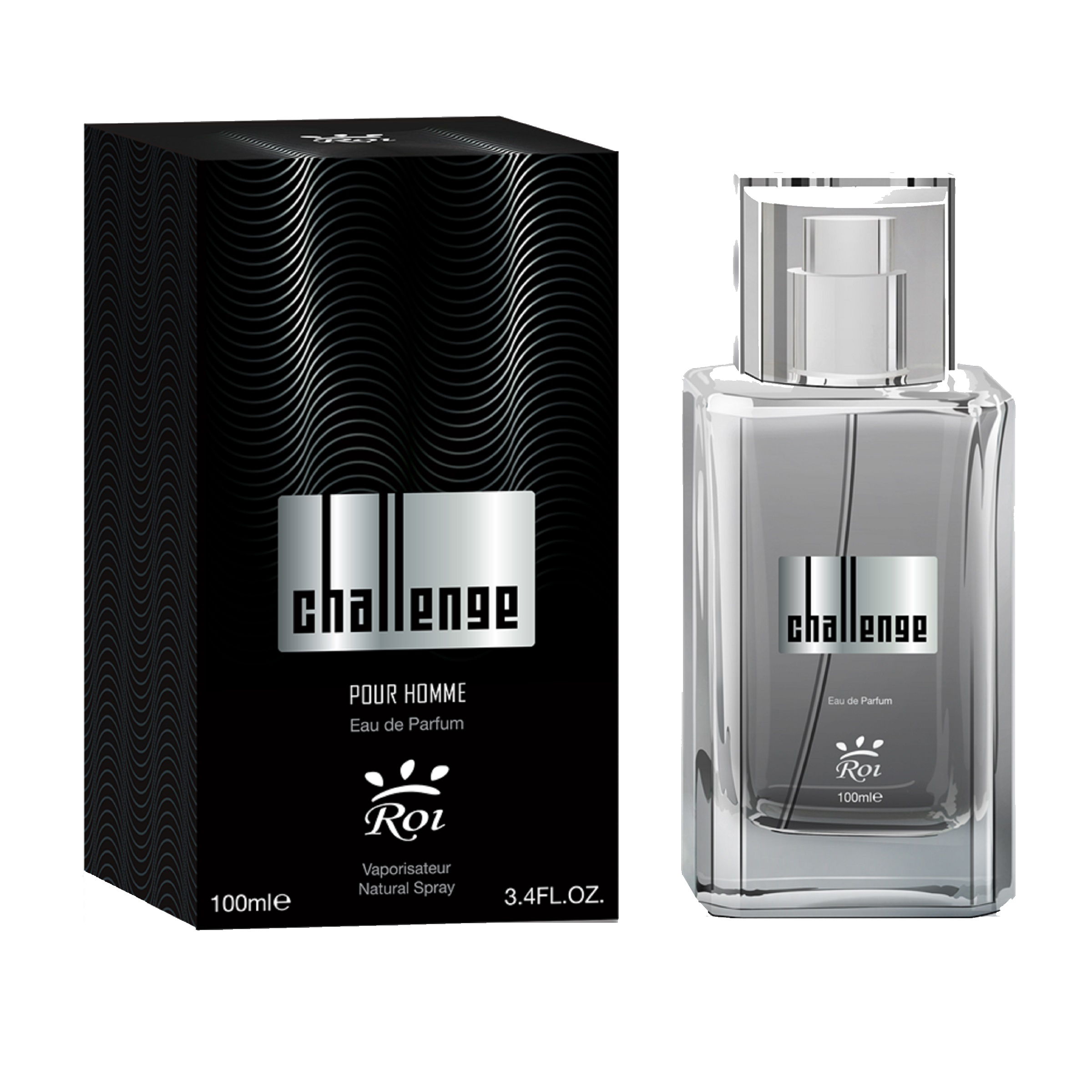 ادو پرفیوم مردانه روی مدل چلنج حجم 100 میلی لیتر