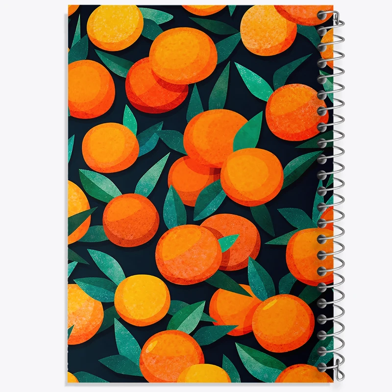 دفتر لیست خرید 50 برگ خندالو طرح پترن پرتغال کد N4721