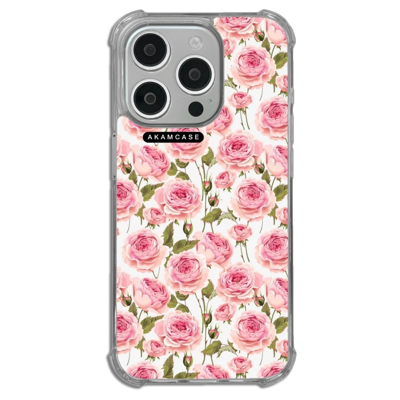 کاور آکام مدل AMCWTA15PRO-FLOWERS19 مناسب برای گوشی موبایل اپل iPhone 15 Pro