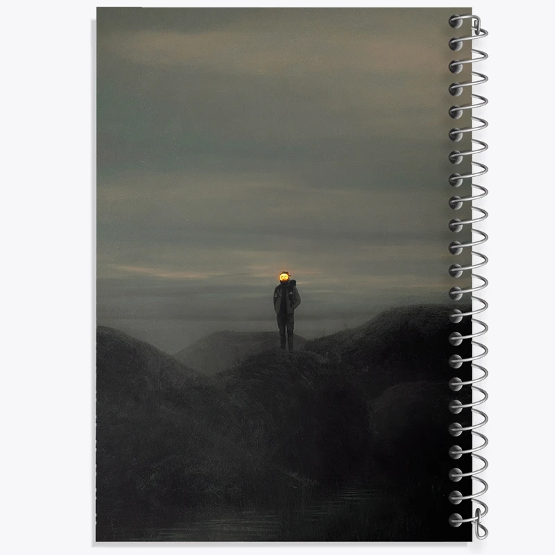 دفتر مشق 100 برگ خندالو طرح مفهومی کد F23