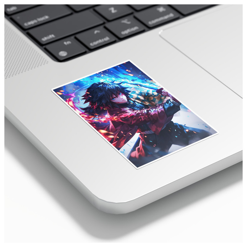استیکر و برچسب گوفی مدل تانجیرو نزوکو انیمه شیطان کش Demon Slayer Anime کد T03 مجموعه 8 عددی