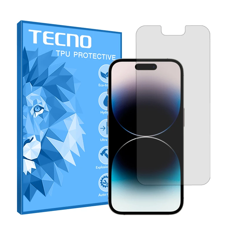 محافظ صفحه نمایش شفاف تکنو مدل HyGEL مناسب برای گوشی موبایل اپل iPhone 14 Pro Max