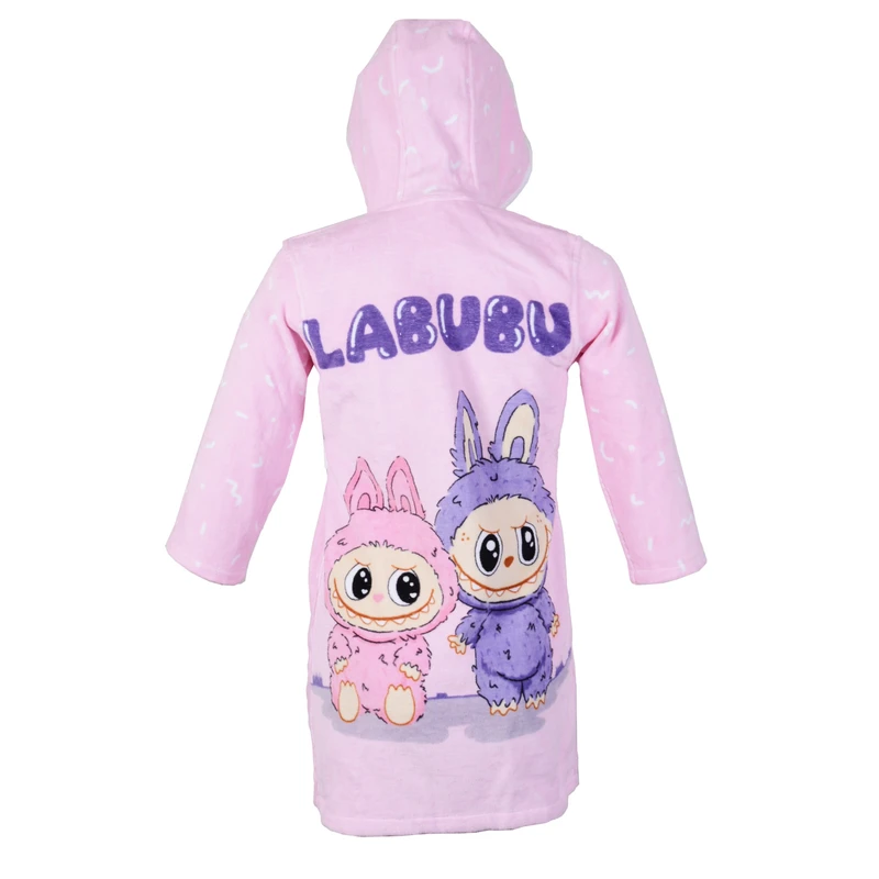 حوله پالتویی کودک پودایران مدل لبوبو سایز 80x100 سانتی‌متر