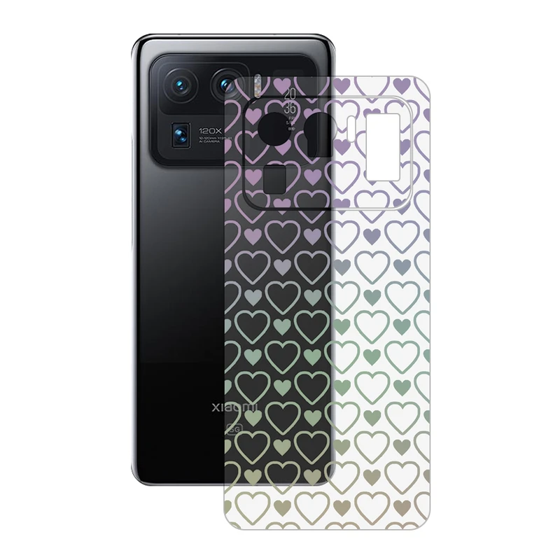 برچسب پوششی ریمکس مدل Clea طرح قلب مناسب برای موبایل شیائومی Mi 11 Ultra
