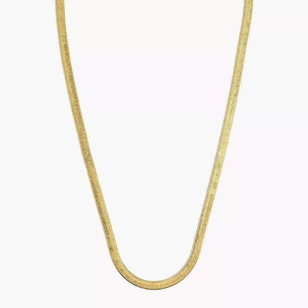 زنجیر نقره زنانه مدل آيينه ای