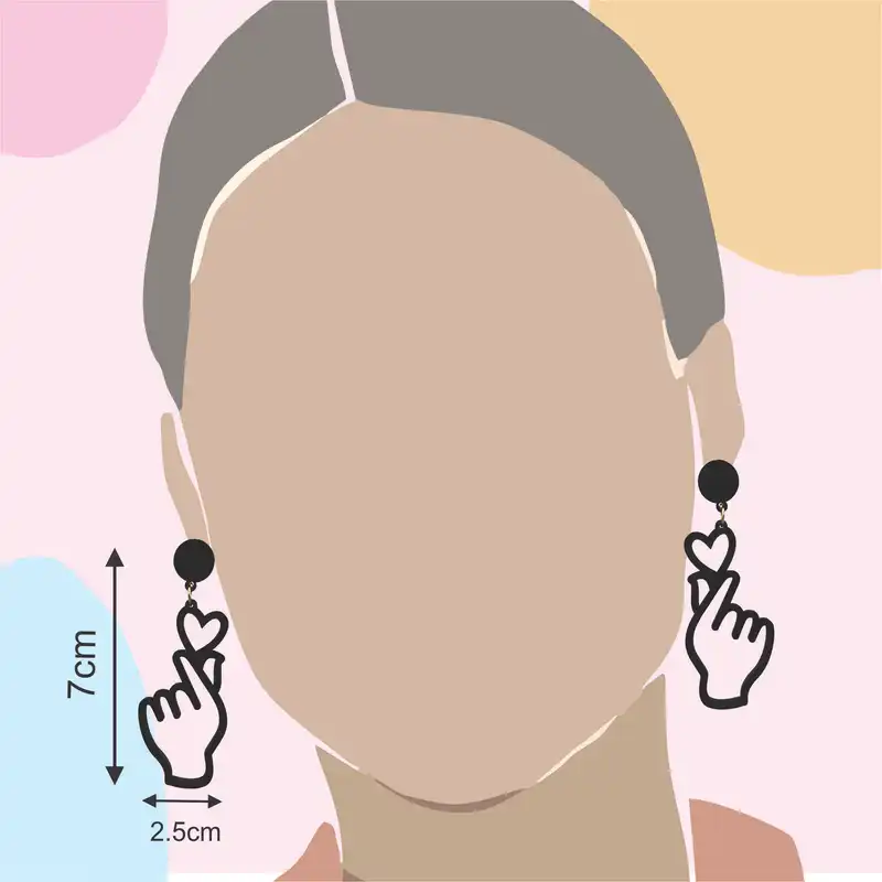 گوشواره زنانه هانستو مدل E093