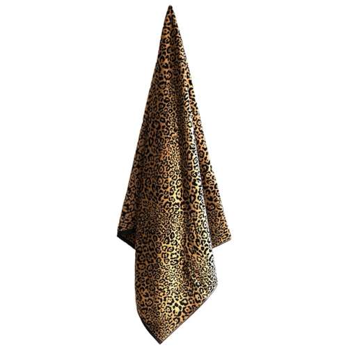 حوله دست و صورت زارا هوم مدل VELOUR LEOPARD کد 091 سایز 50x90 سانتی متر