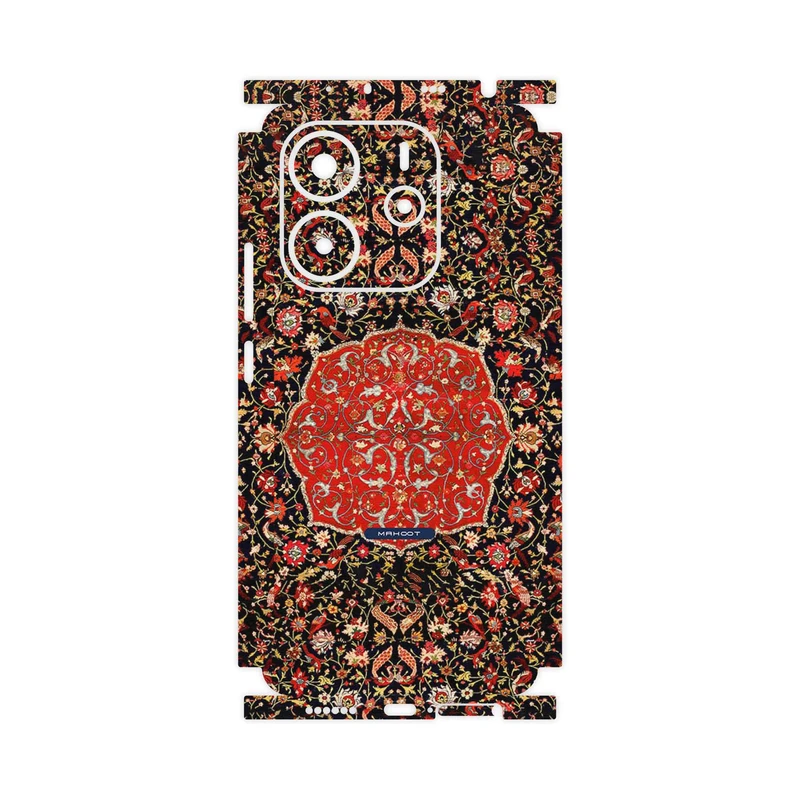 برچسب پوششی ماهوت مدل Persian_Carpet_Red-FullSkin مناسب برای گوشی موبایل شیائومی Redmi Note 14 4G