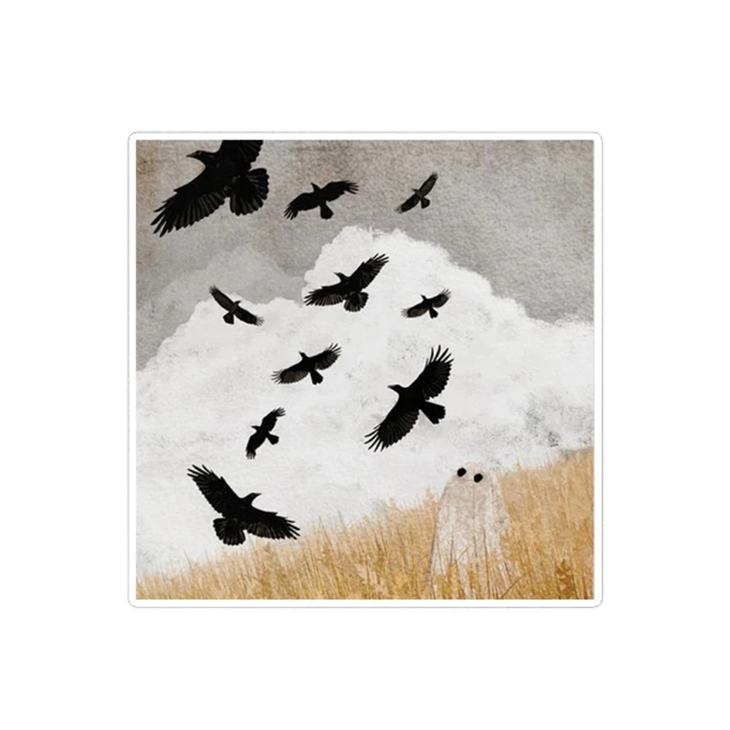 استیکر لپ تاپ گراسیپا طرح روح مدل L-102