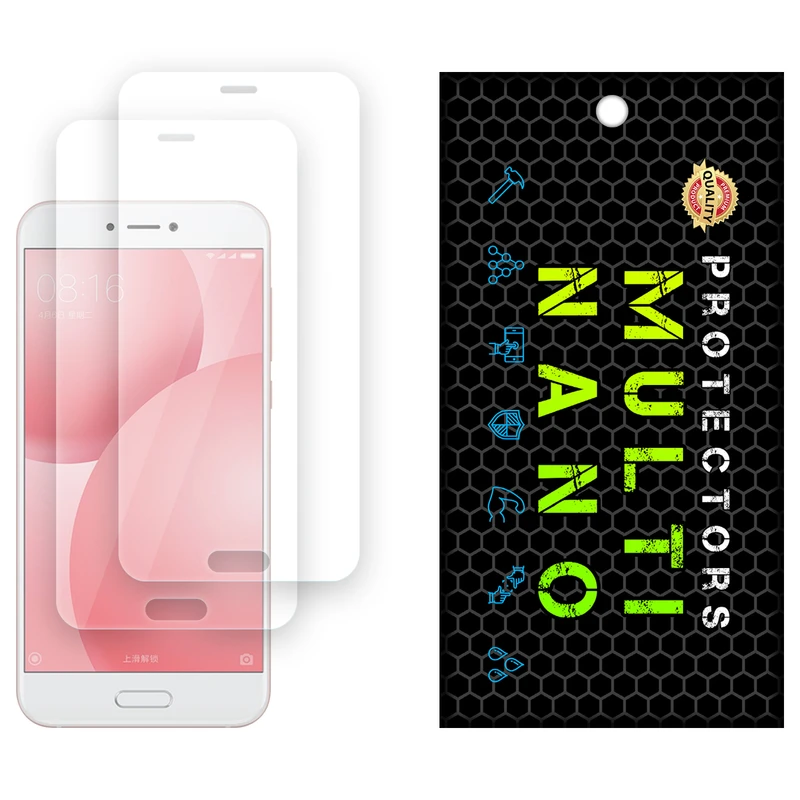 محافظ صفحه نمایش شفاف مولتی نانو مدل X-S2N مناسب برای گوشی موبایل شیائومی Mi 5C بسته دو عددی